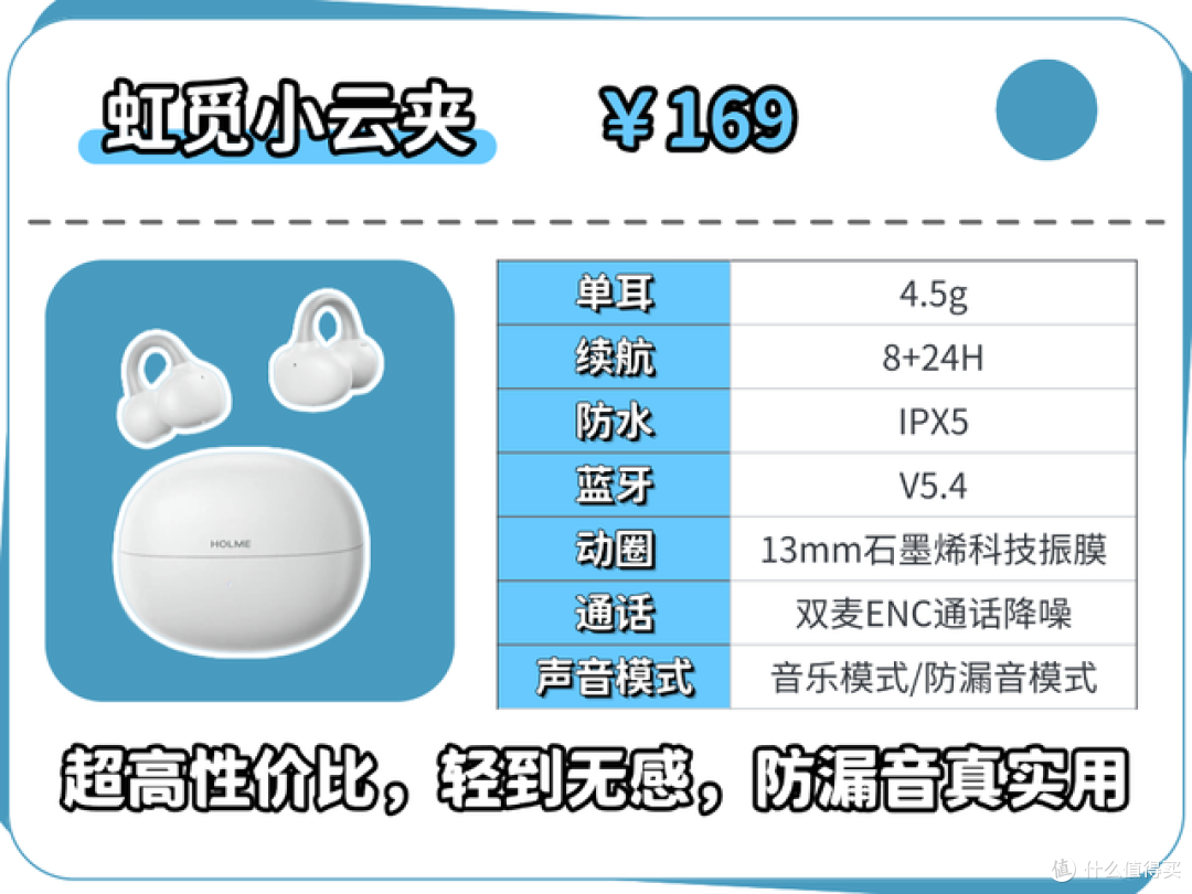 耳夹式耳机哪款好?虹觅、塞那、荣耀耳夹式耳机评测对比
