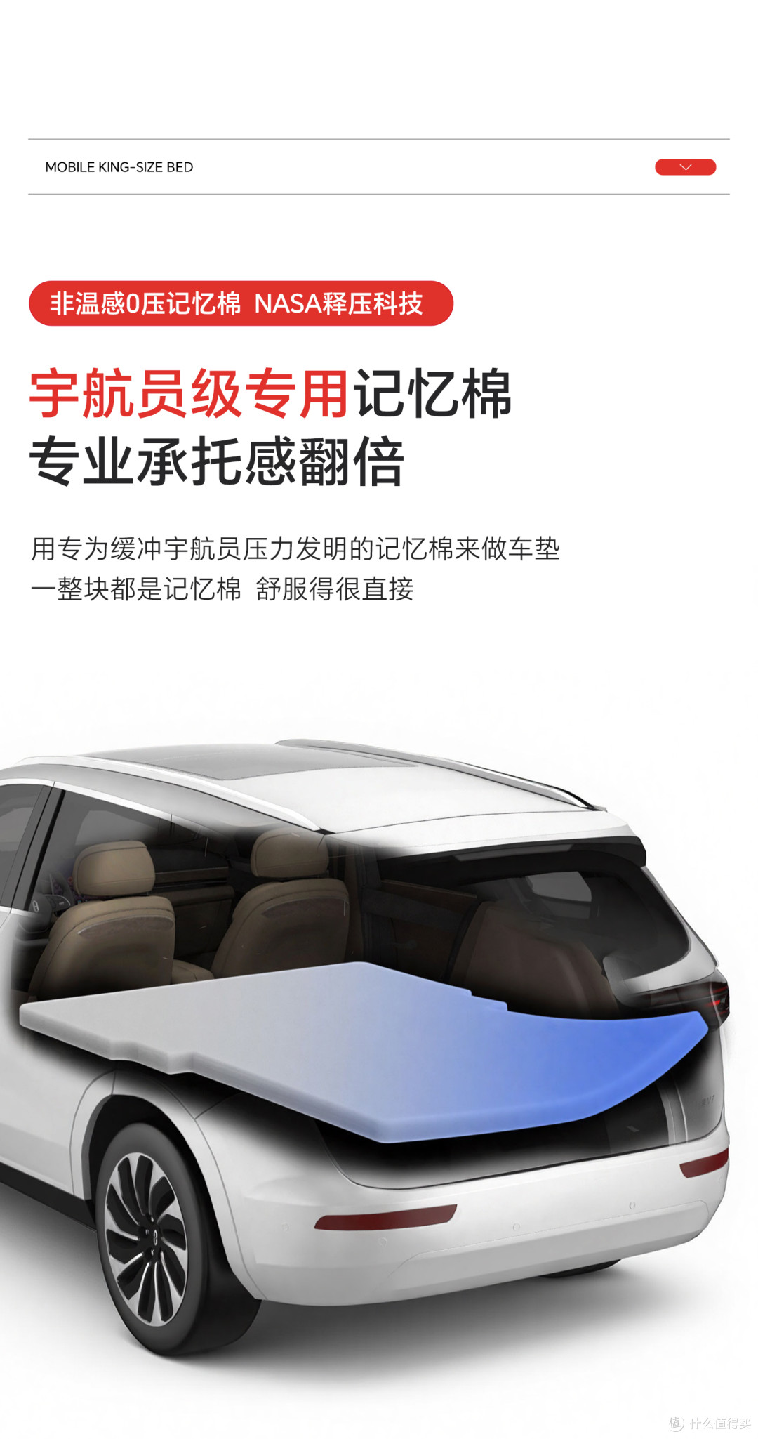 带娃长途自驾过夜腰酸背痛 问界M7记忆棉车载床垫救了我