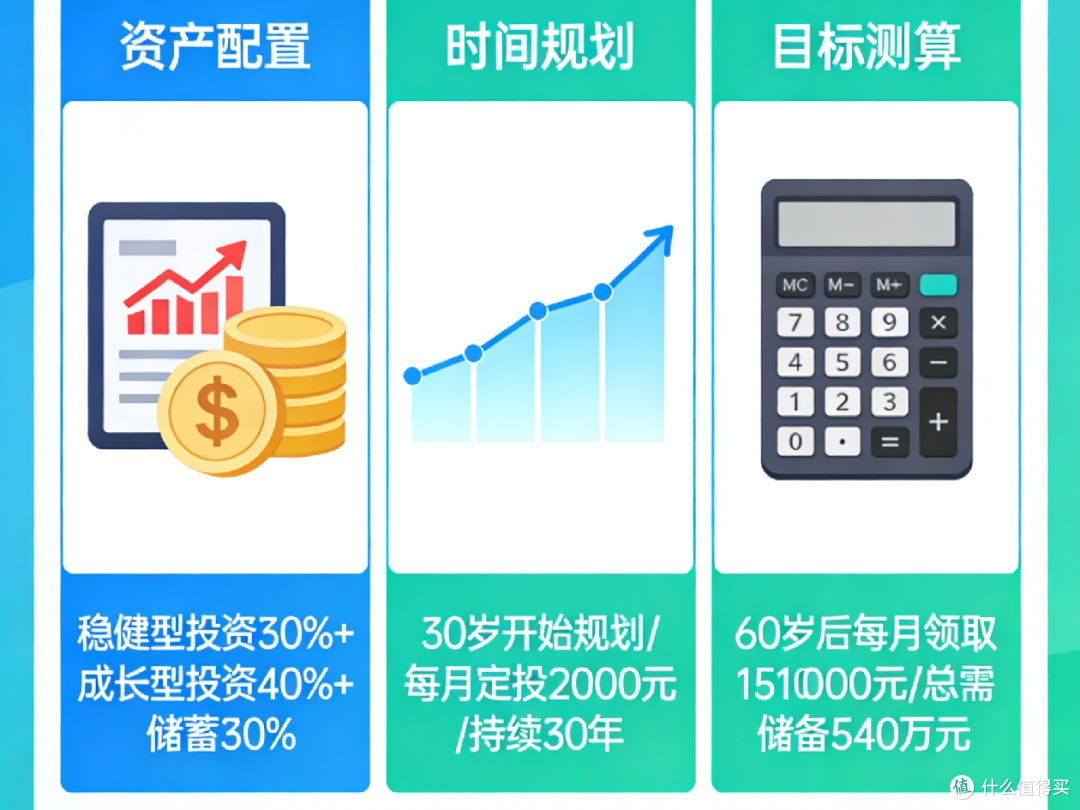提前养老规划，实现财富自由养老