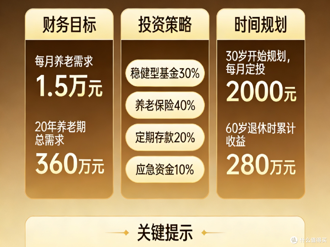 提前养老规划，实现财富自由养老