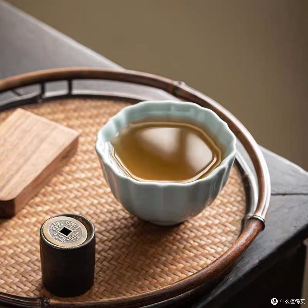 汝山明四季花杯|镇店级汝窑礼盒,送礼自用双封神✨