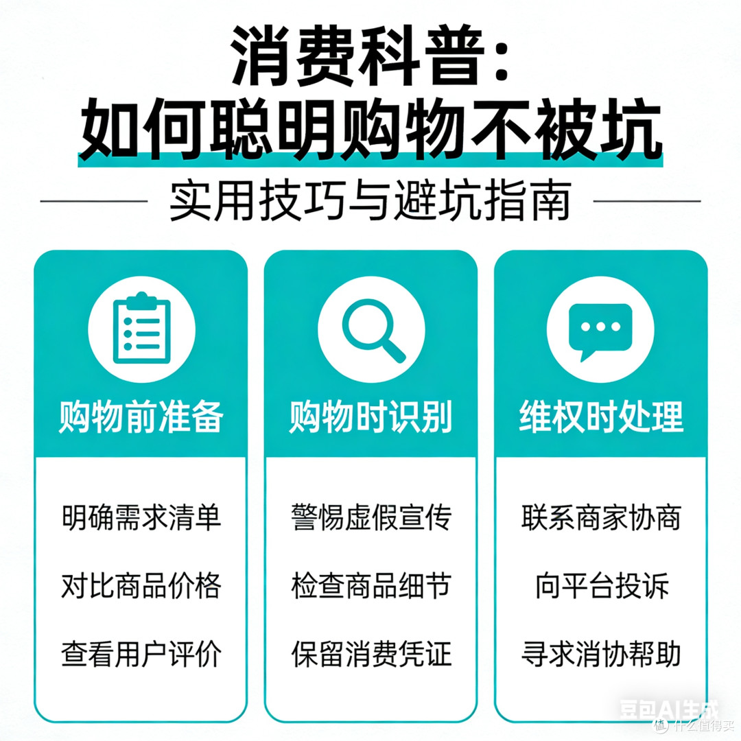 消费科普:如何聪明购物不被坑