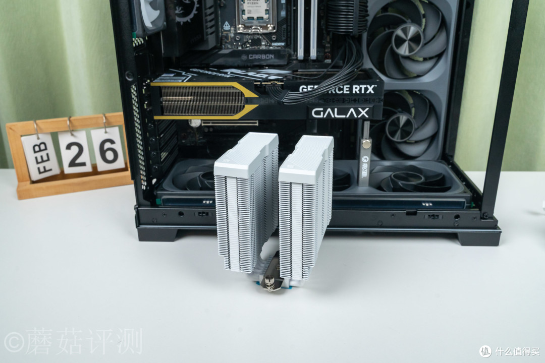 外观简约,性能不俗,银昕FM620Pro六热管双塔风冷散热器 评测