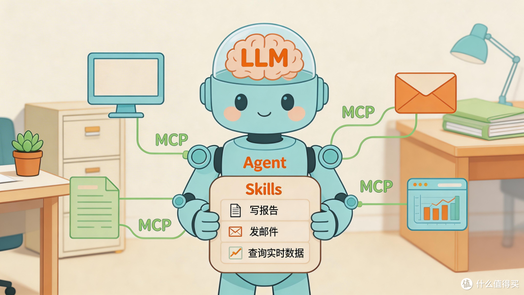 LLM/Agent/MCP/Skills这些AI黑话到底是啥?一文带你读懂!