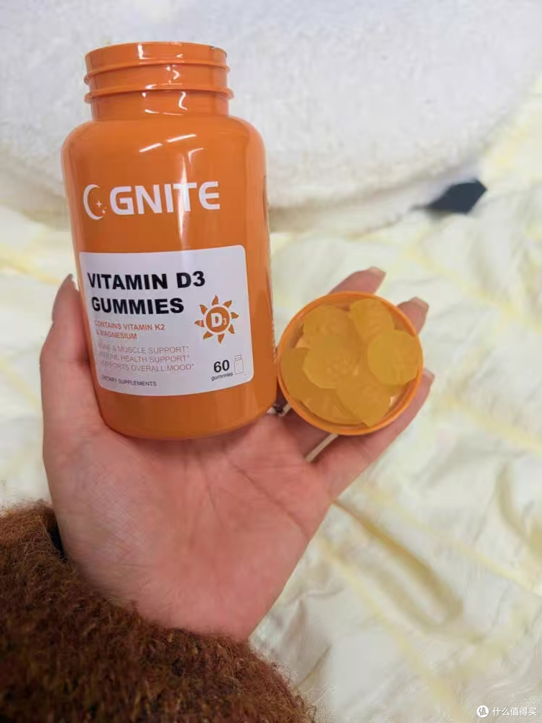 全家都爱的阳光软糖|GNITE D3+K2 + 镁三合一,补钙不踩雷
