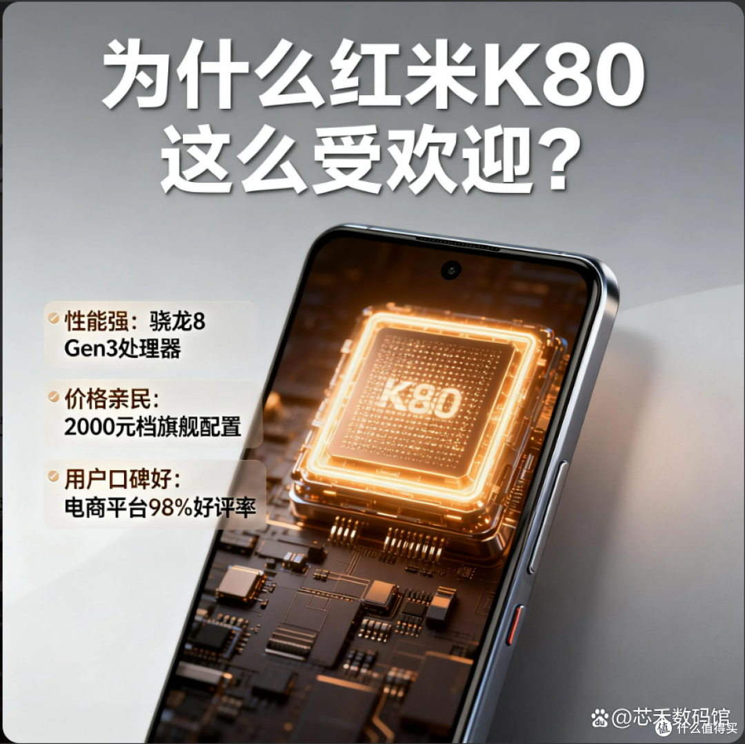 为什么红米K80这么受欢迎