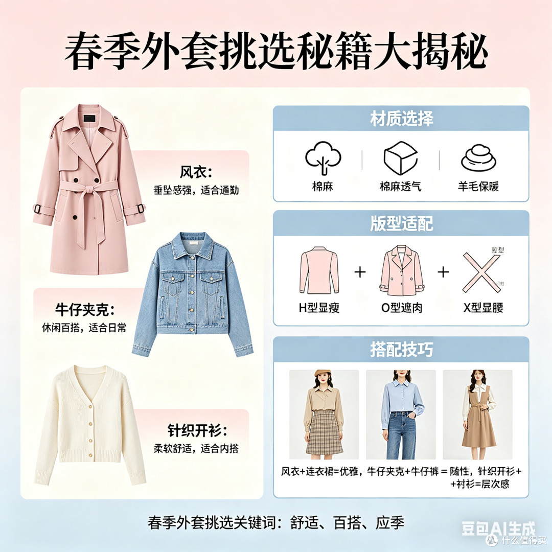 春季外套挑选秘籍大揭秘