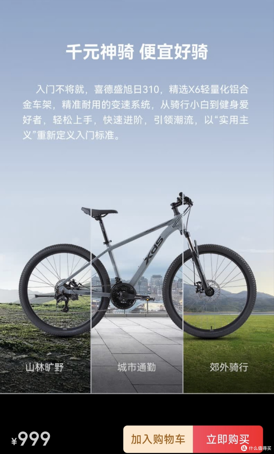 虽然我买了捷安特,但是我不推荐。因为它是性价比最低的自行车。