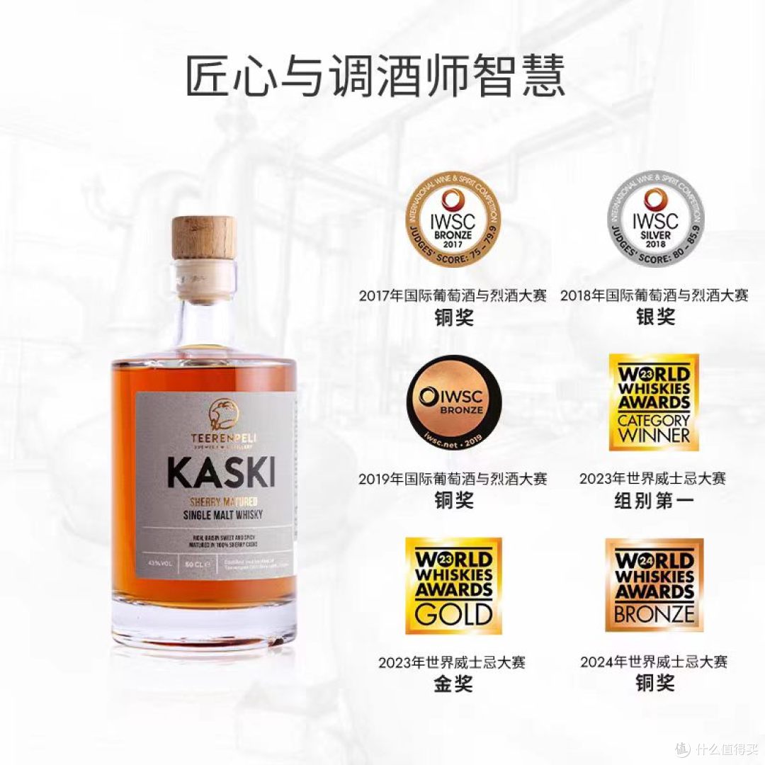 来自芬兰极地的雪莉桶情书｜Teerenpeli 特伦佩利 KASKI 单一麦芽