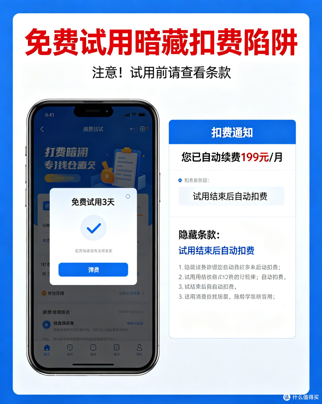 放心消费科普大赛:免费试用暗藏自动扣费陷阱