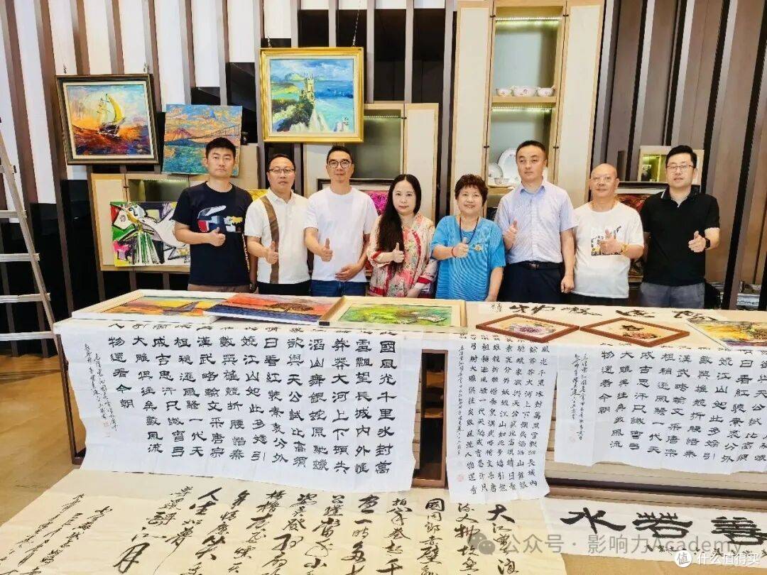 当代抽象画家招丽丽与“牡丹皇”陈惠莲画展亮相大湾区