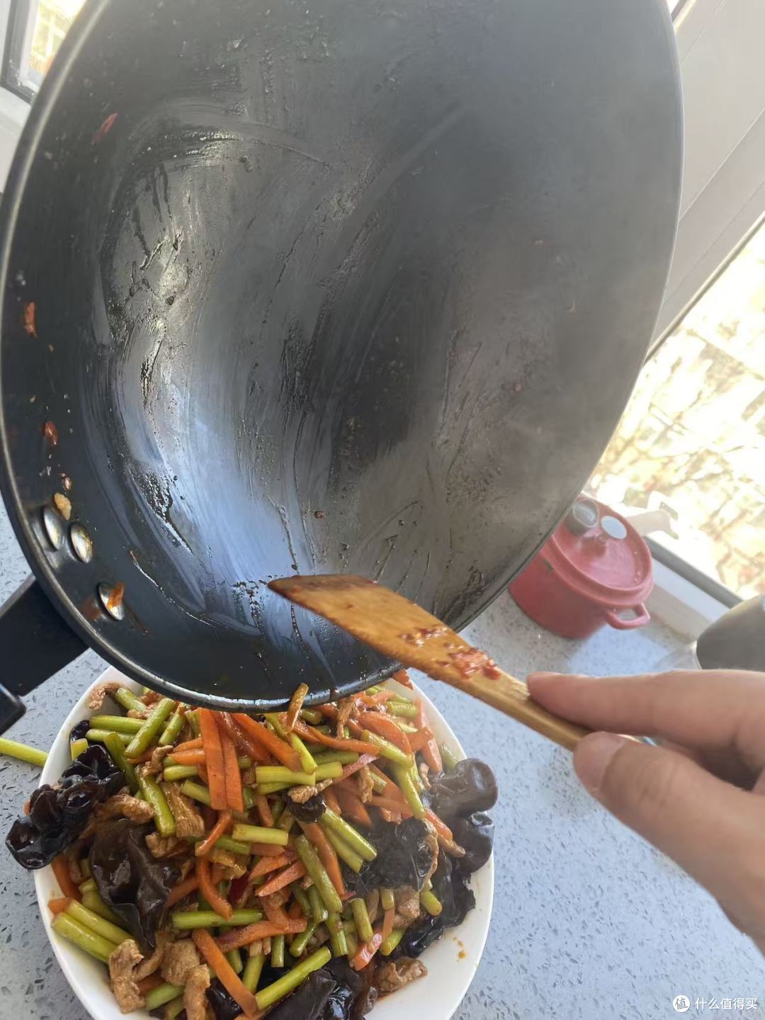 炒完后一点儿不粘