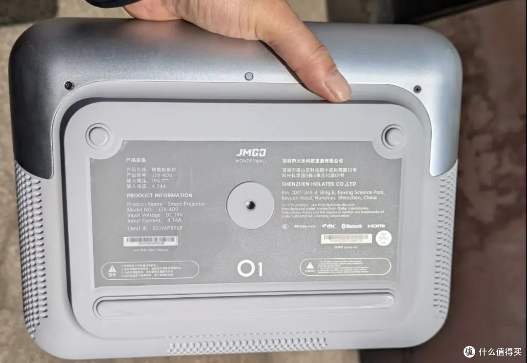 原价3999的短焦投影仪,1080P分辨率+丹拿音响!二手550块
