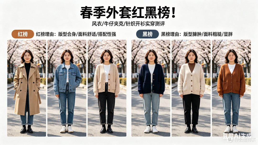 春季外套选购指南：显瘦与高级感