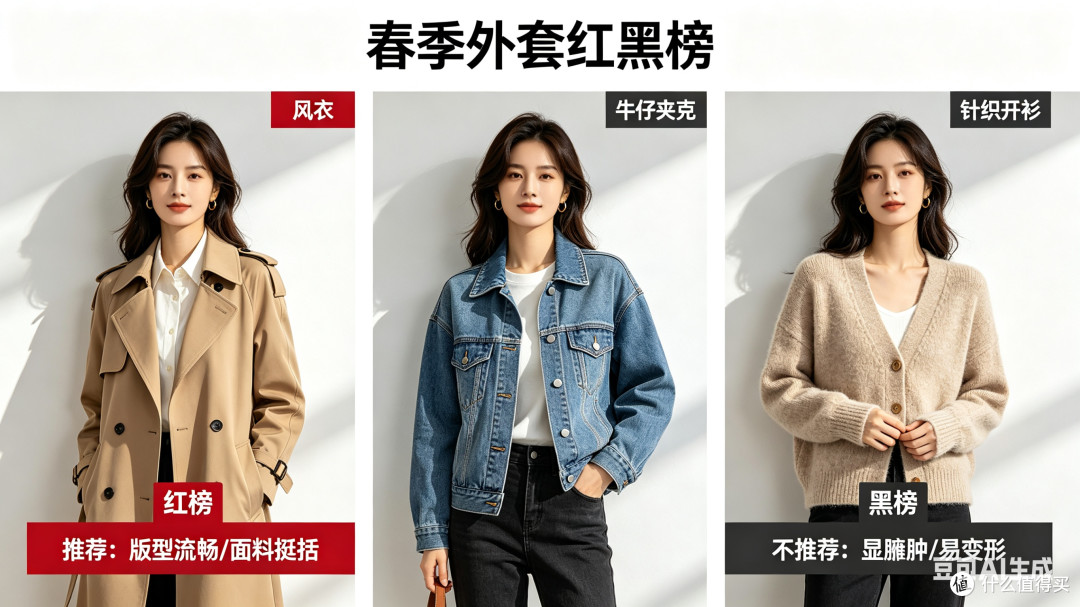 春季外套选购指南：显瘦与高级感