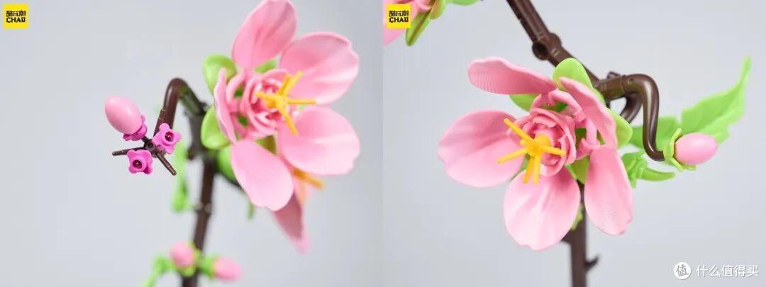 套装对枝条的还原也极为成功