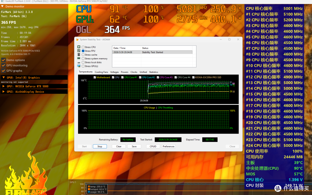 长城F10电源:解锁Intel Ultra 7 270K PLUS+HOF 5080满帧体验