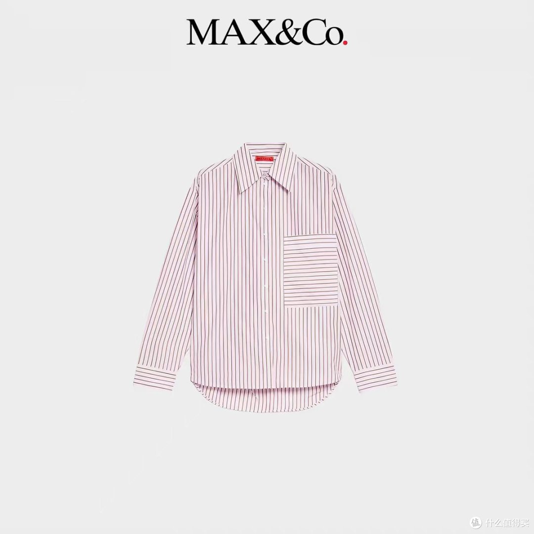 一件自带柔光滤镜的 MAX&Co. 塔夫绸衬衫,承包你全年高级感