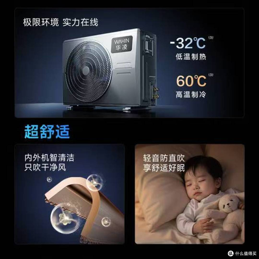 1088华凌神机!超省电 Pro 1.5 匹一级能效,双排铜管 + 美的背书