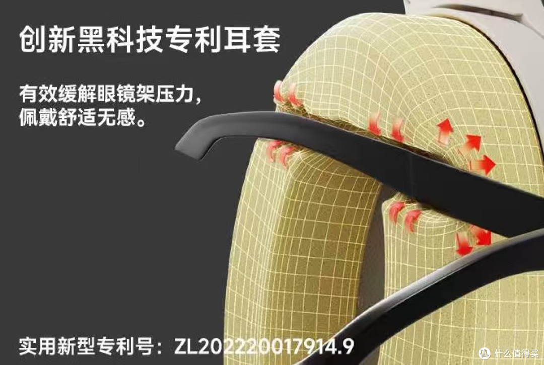 眼镜党狂喜！专利零压感耳套+双金标音质，这款蓝牙头戴我吹爆