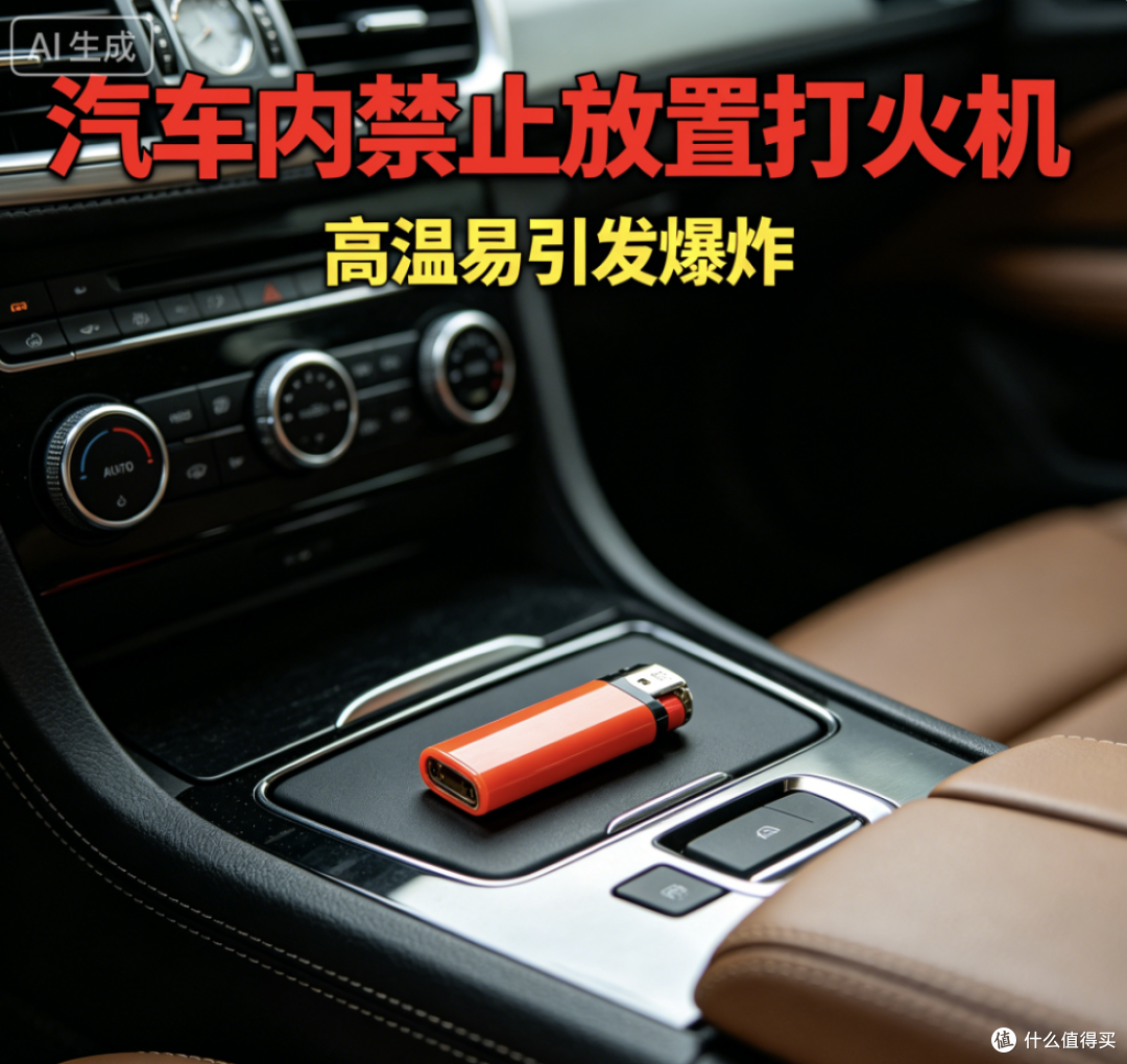 夏季高温下的“隐形危险”:车内这些东西千万别放!