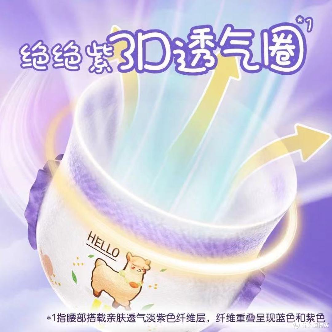 尤妮佳小羊驼拉拉裤|大宝宝夏日透气刚需