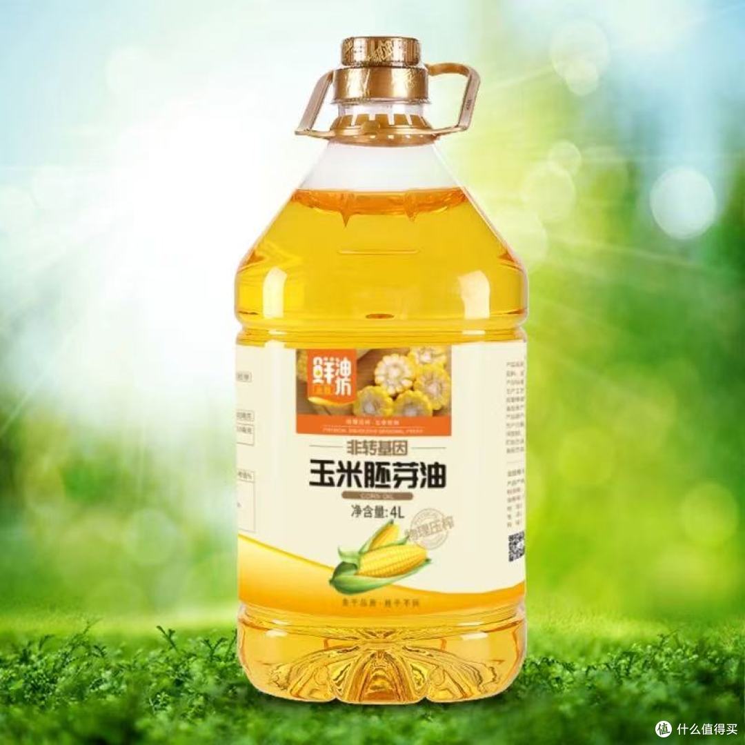 家用食用油封神✨金胜非转玉米油4L囤一次够吃大半年
