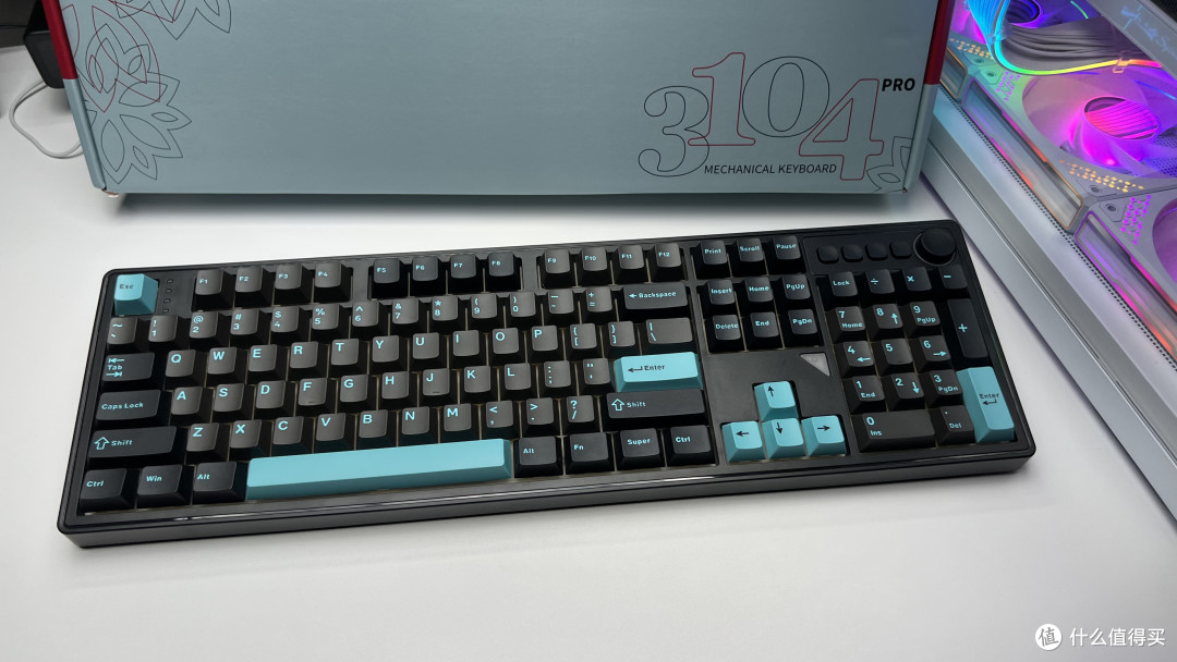 不存在溢价的一把104全配列＋多媒体旋钮键盘：高斯GS3104T PRO