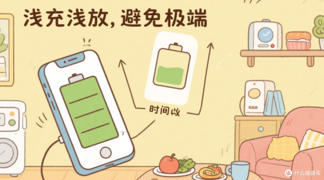给手机充电，满格不一定最好