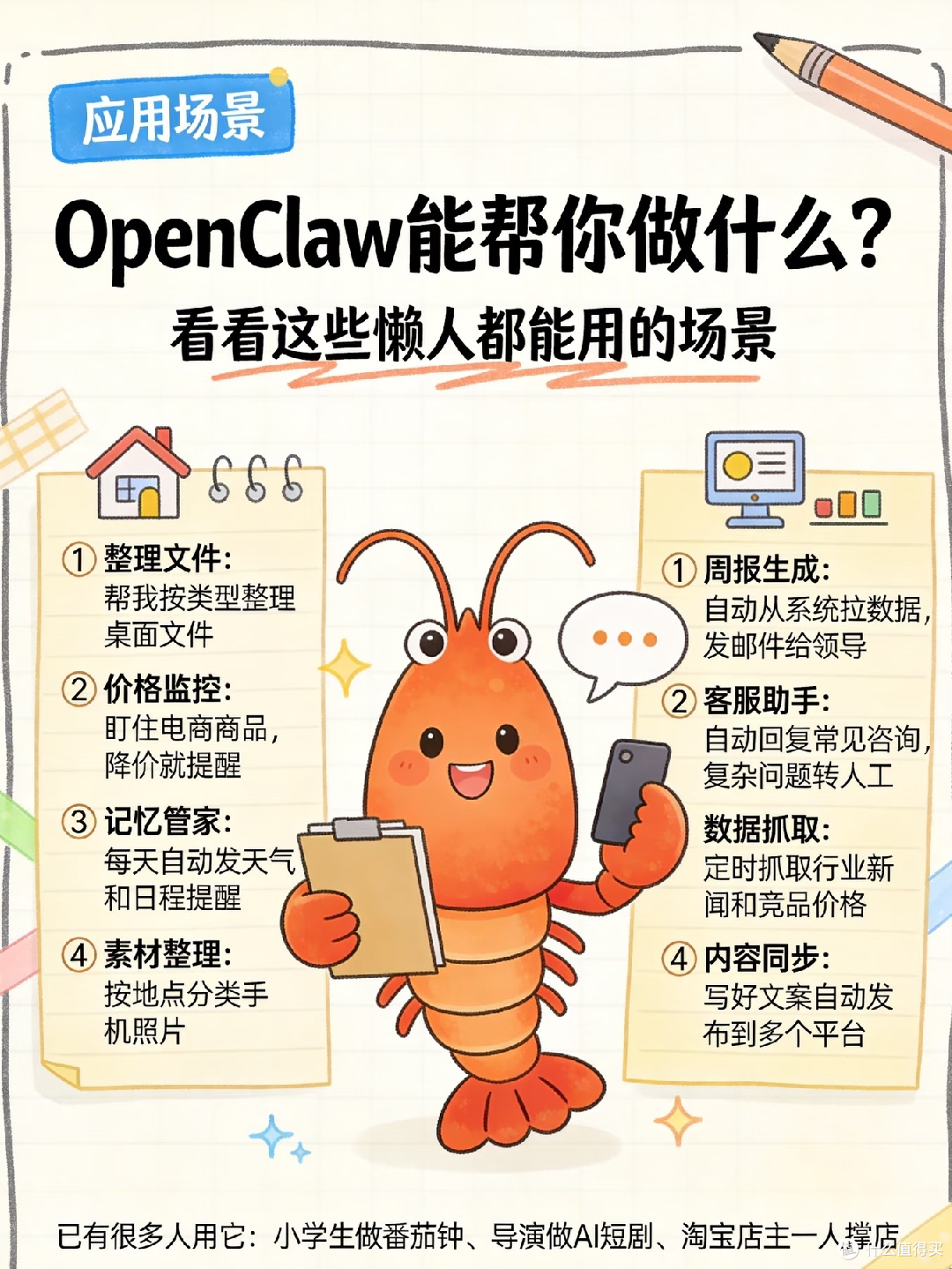 🔥OpenClaw能帮你做什么?