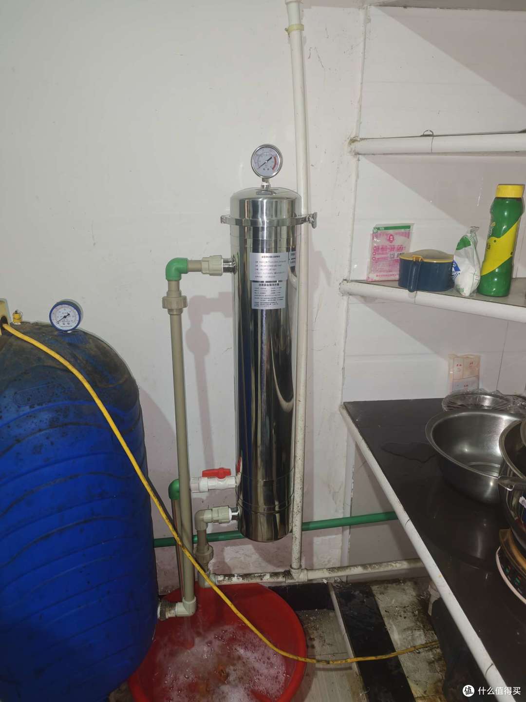 水塔水箱增压泵专用!净莱泉黄泥水过滤器,效果好又耐用