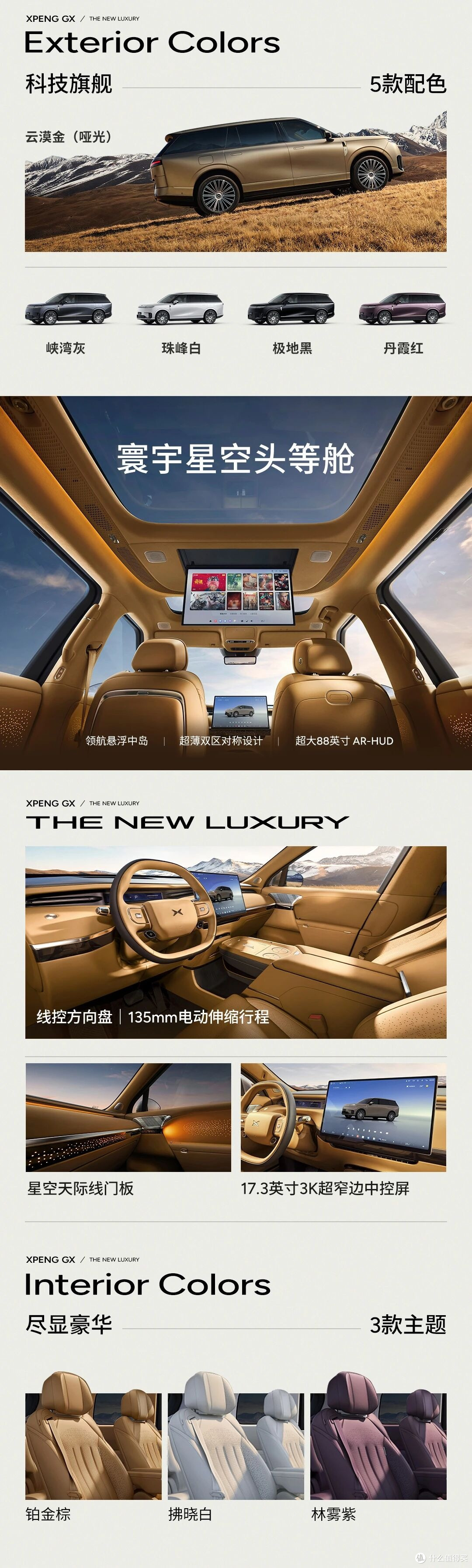 小鹏向上的决心:GX公布!光影魔术+全员C位+底盘革命+智能架构