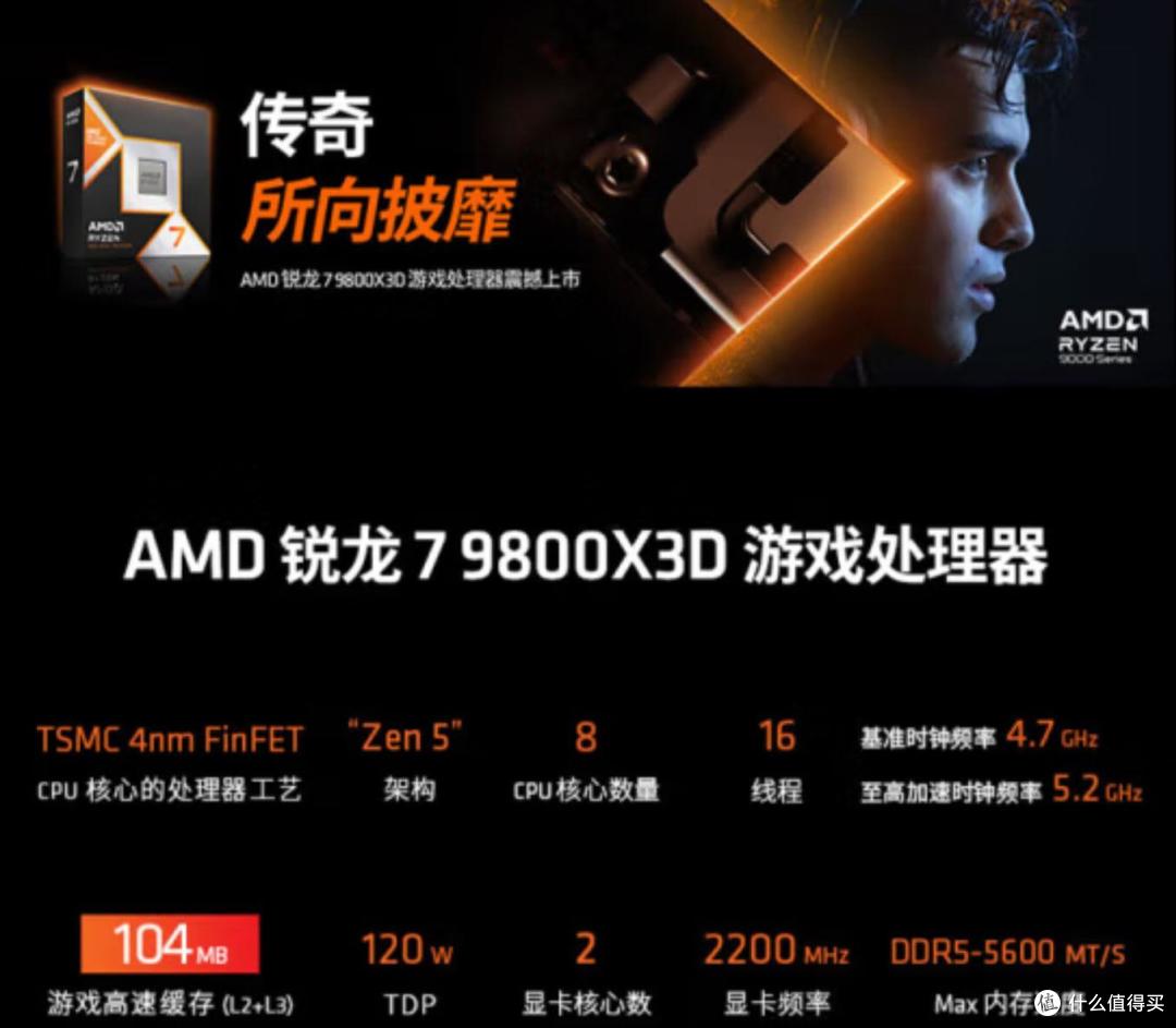 AMD游戏神U配刀锋钛主板,9800X3D实测4K通吃3A大作,爽到飞起!