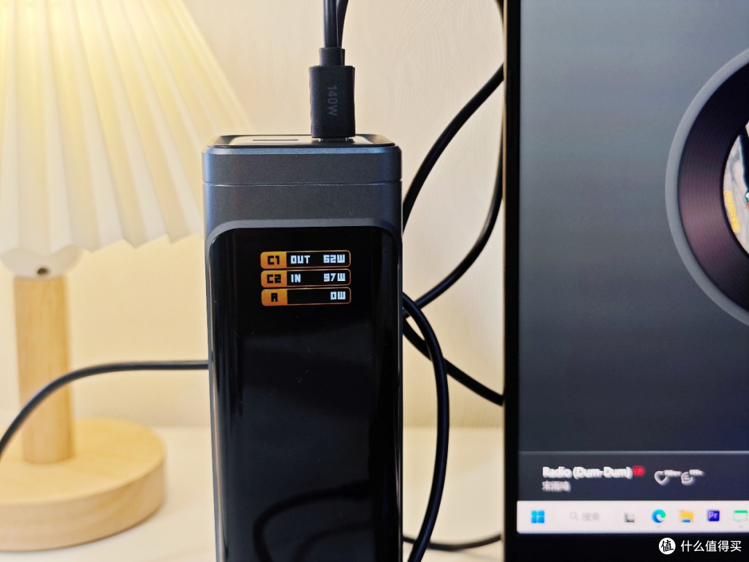 25200mAh+170W奥海黑武士充电宝,100W 快充+三口同充太实用