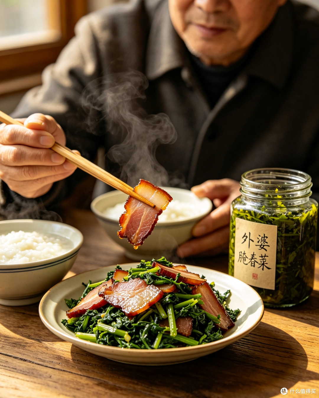 重庆春天的味道:野菜与腊肉
