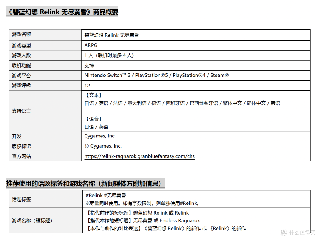 《碧蓝幻想Relink 无尽黄昏》Beta公开测试
