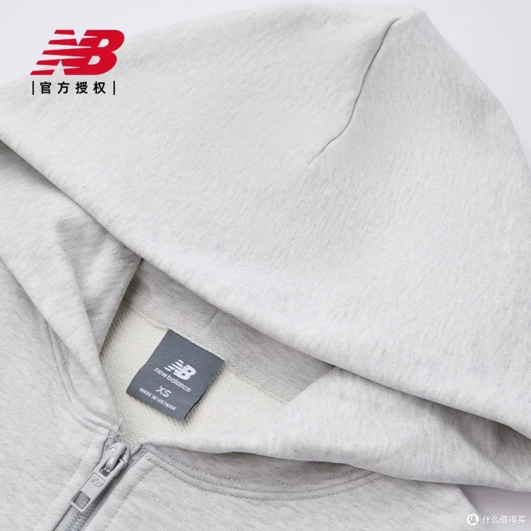 NB基础拉链卫衣,耐穿不过时