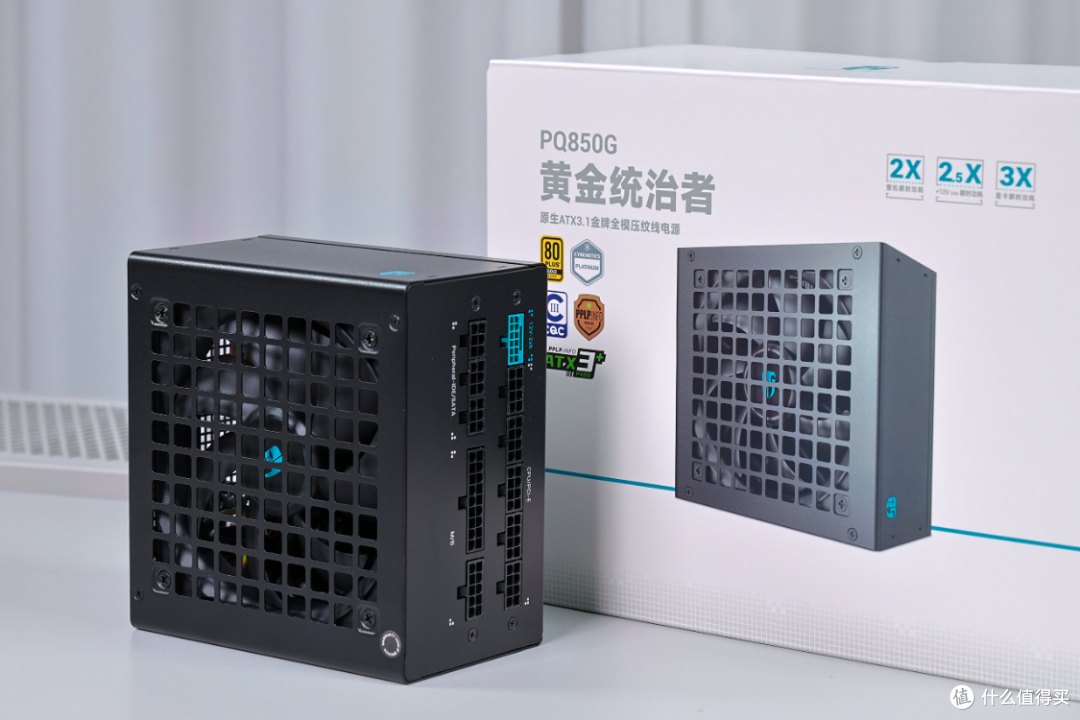 能打好看桌面立式小钢炮:98X3D+B850M电竞雕+5080黑金+CH270机箱