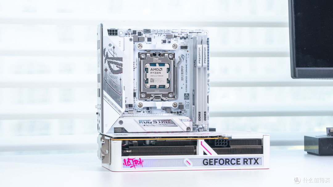 9L ITX小钢炮:9850X3D+ROG B850i 吹雪+AKLLA A5装机分享