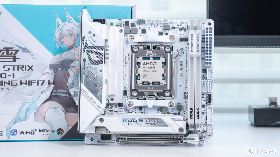9L ITX小钢炮:9850X3D+ROG B850i 吹雪+AKLLA A5装机分享