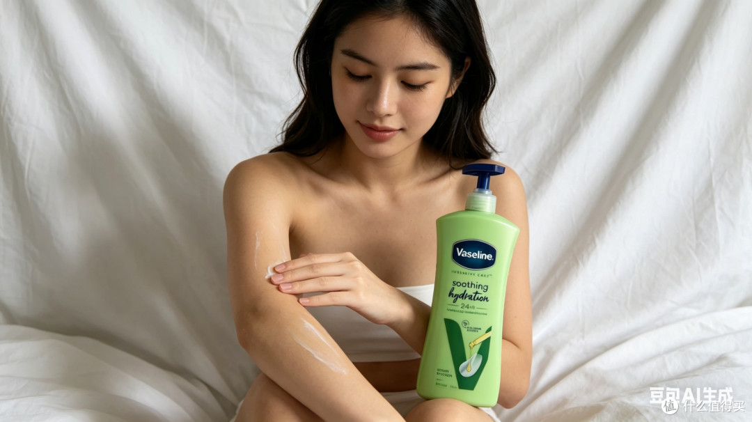 凡士林芦荟舒缓身体乳——春日户外的“急救包”