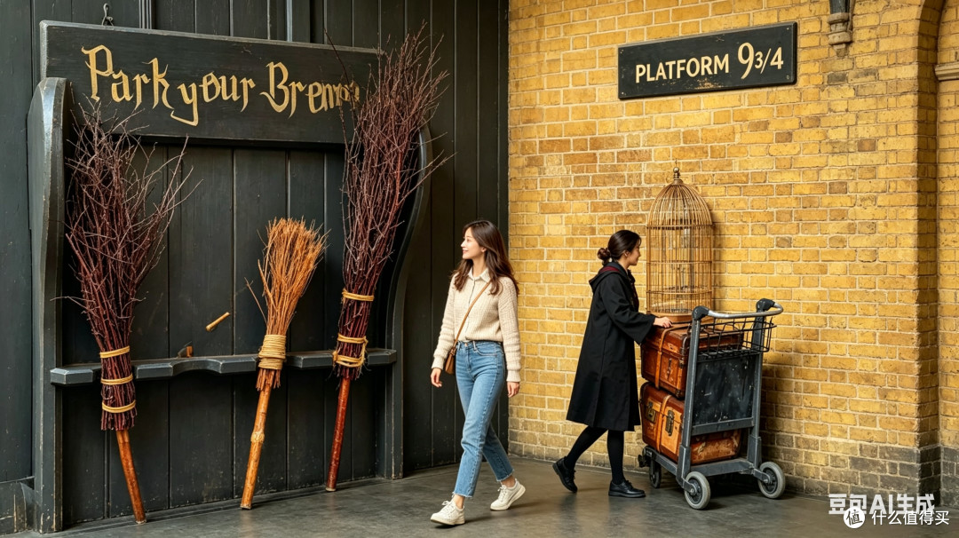 为了哈利·波特，我去了伦敦