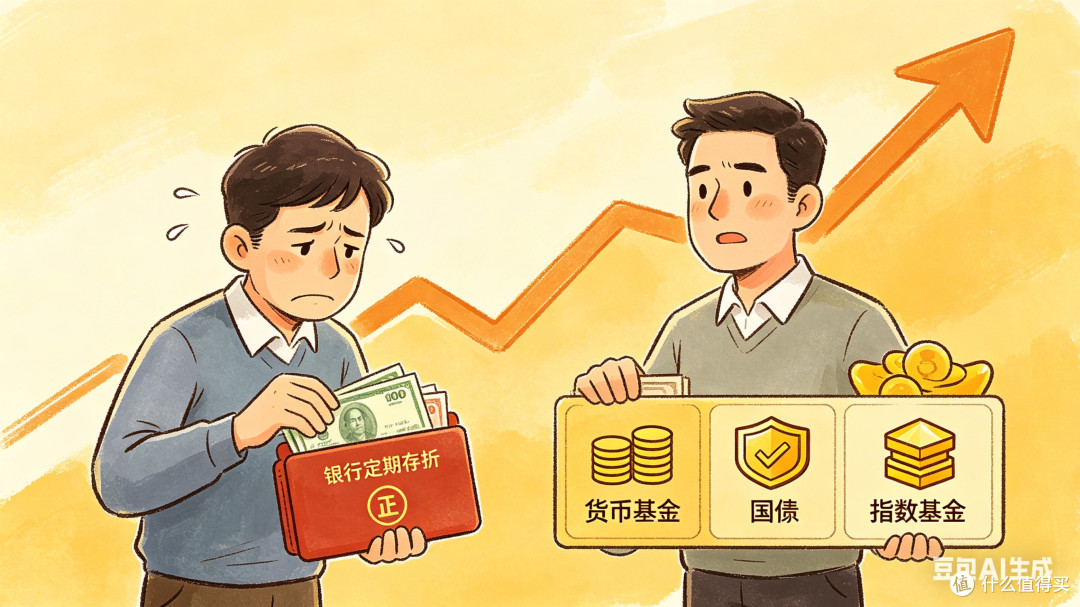 从定期存款到多元理财