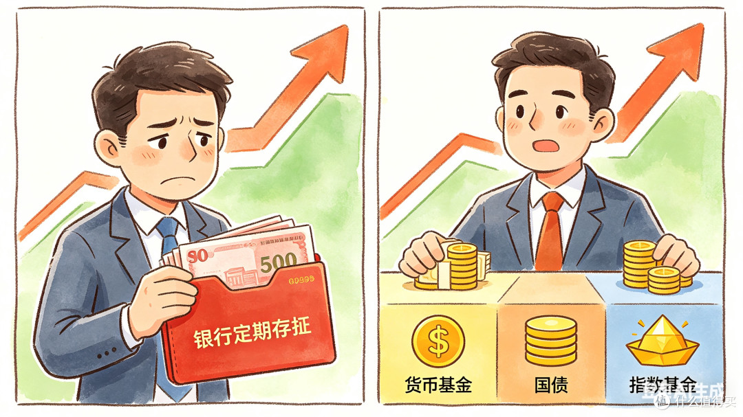 从定期存款到多元理财