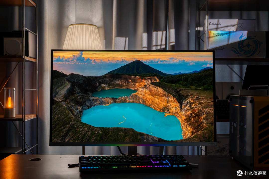 4K 240Hz!满血DP2.1!环景光!飞利浦N8800P把OLED卷到头了
