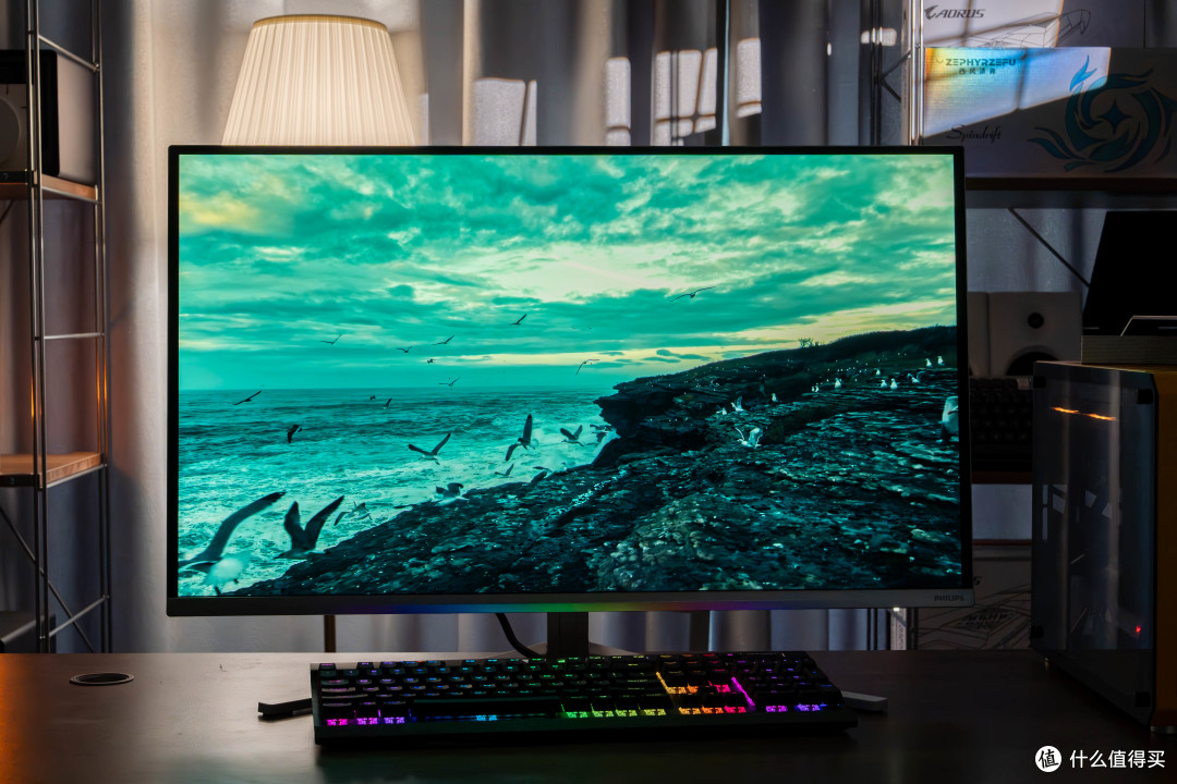 4K 240Hz!满血DP2.1!环景光!飞利浦N8800P把OLED卷到头了
