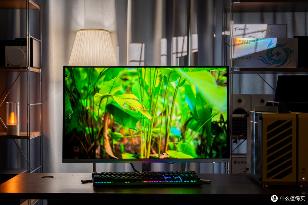 4K 240Hz!满血DP2.1!环景光!飞利浦N8800P把OLED卷到头了