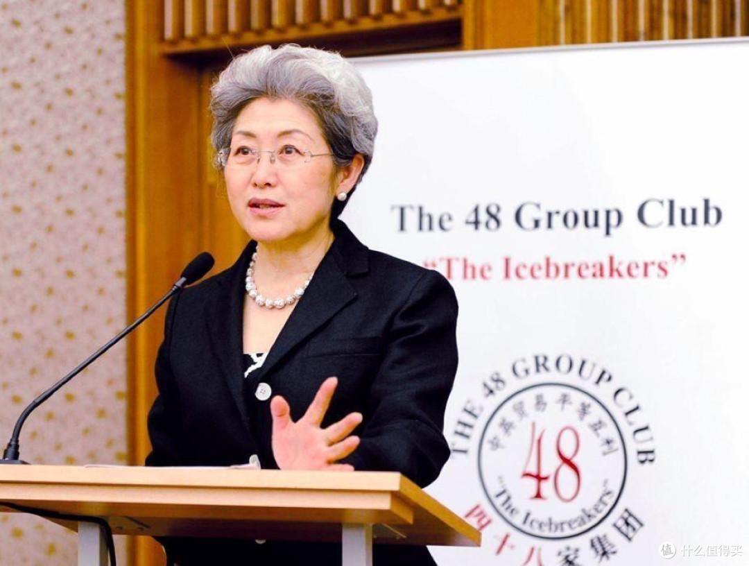 前外交官傅莹的打扮非常惊艳:白发不染、裙不上膝,美得优雅端庄