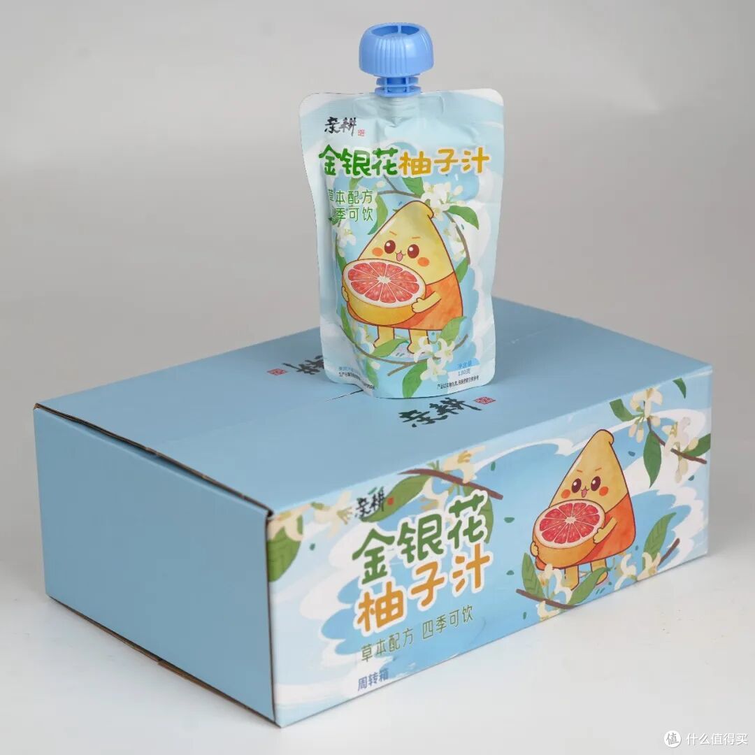 告别复杂配料表:金银花柚子汁,酸甜清爽随身带