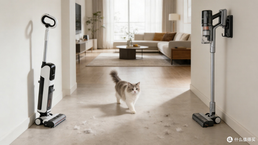 养4只猫5年血泪史:吸尘器vs洗地机,谁才是养猫家庭的真刚需?